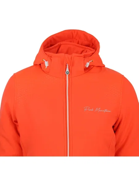 Geacă Peak Mountain softshell portocaliu