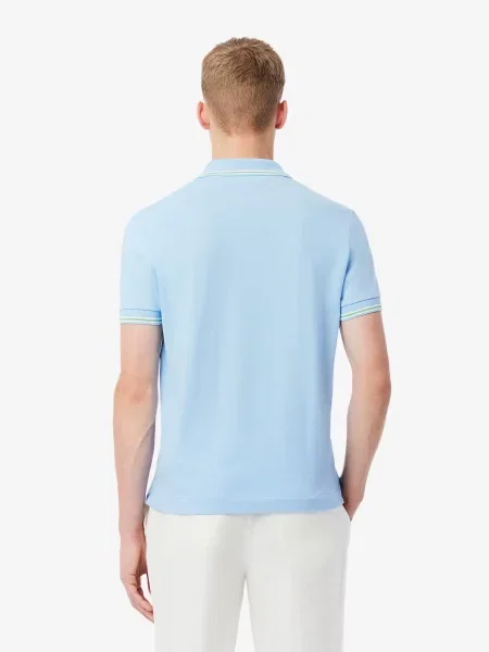 Поло Lacoste блакитний