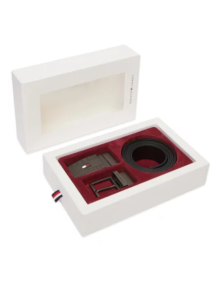 Pasek Tommy Hilfiger czarny