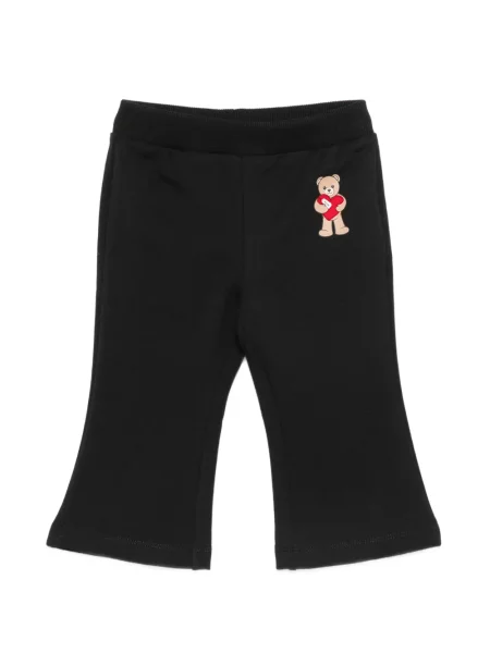 Spodnie dziecięce Moschino czarne
