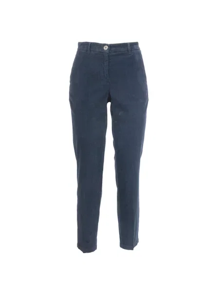 Spodnie Jacob Cohen sztruksowe niebieskie