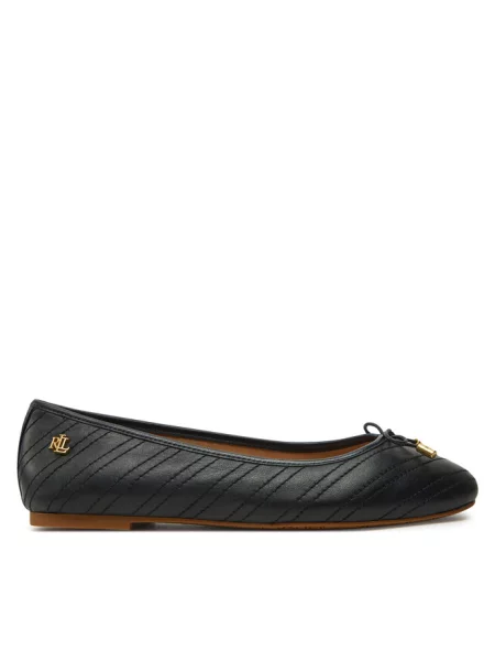 Baleriny LAUREN RALPH LAUREN czarne