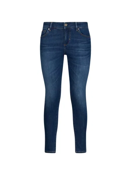 Skinny jeansy skinny Liu Jo niebieskie