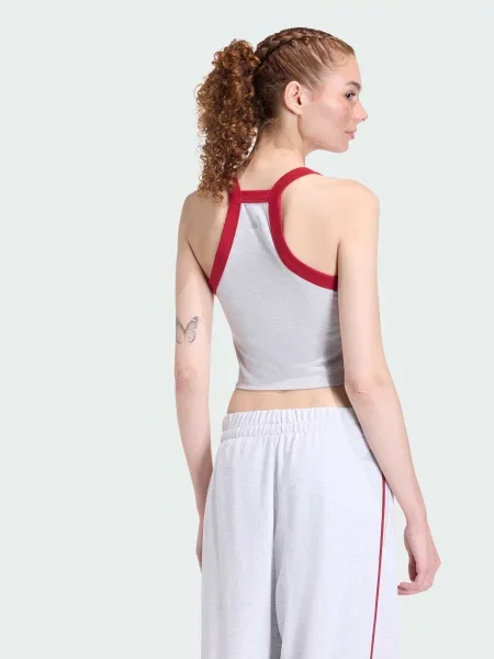 Топ adidas Adidas Essentials сірий