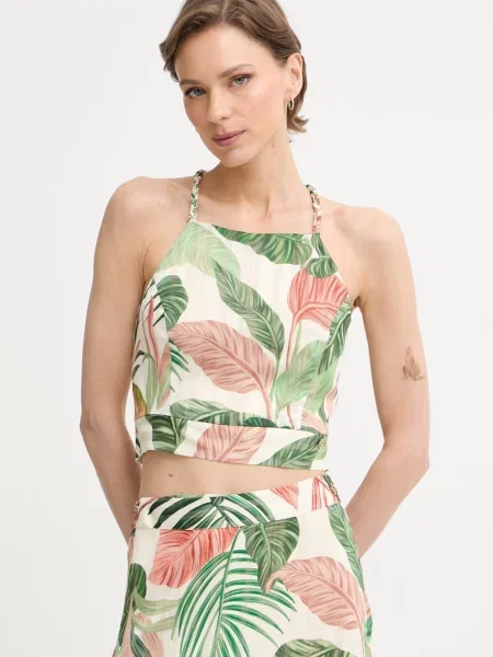 Guess Bluza GAELLE zelena