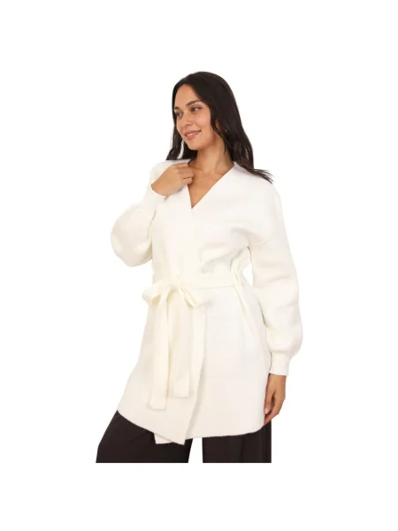 Pulover La Modeuse alb