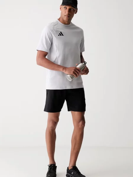 Adidas Performance футболка для тренувань з бавовною Tiro Travel