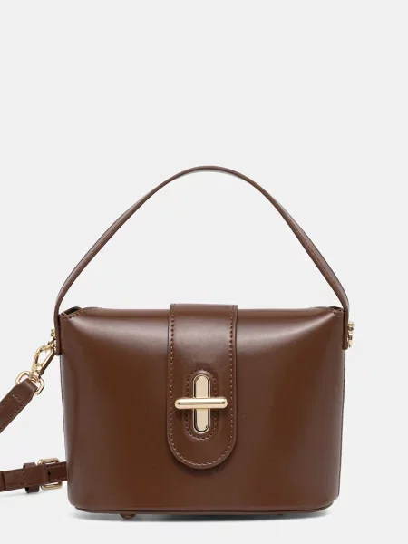 Шкіряна сумочка Answear.LAB коричневий