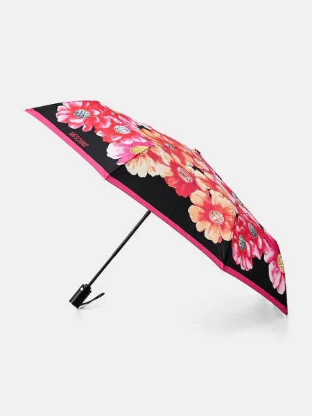 Moschino umbrela automată pentru femei roz