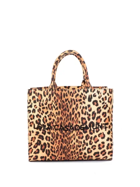 Lola Casademunt Ručna torbica smeđa crna