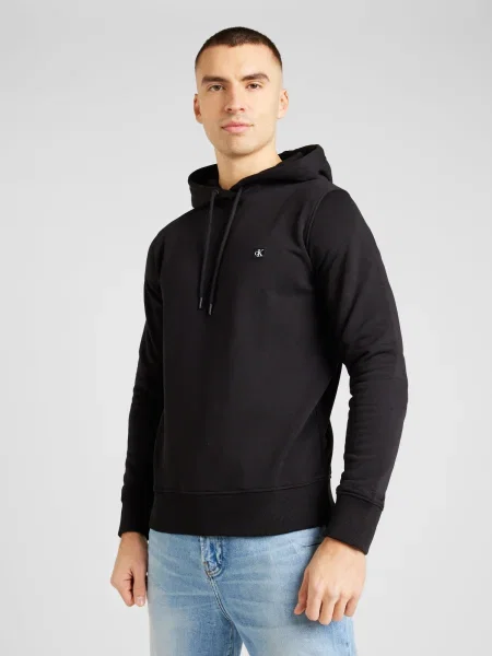 Mikina Calvin Klein Jeans čierna