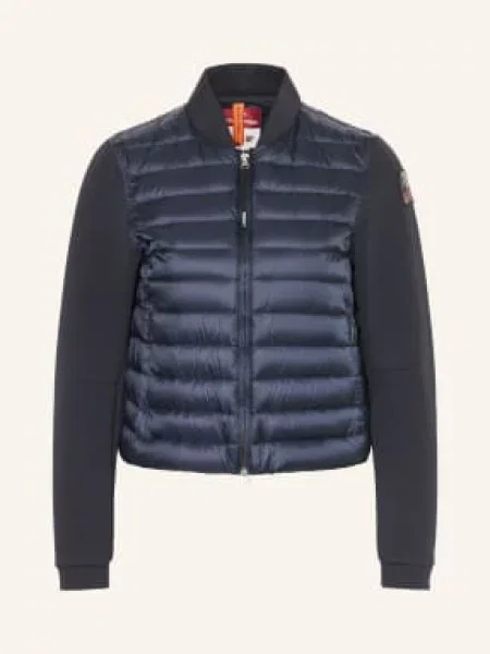 Parajumpers Lehká Péřová Bunda Kalysta Z Kombinace Materiálů tmavě modrá