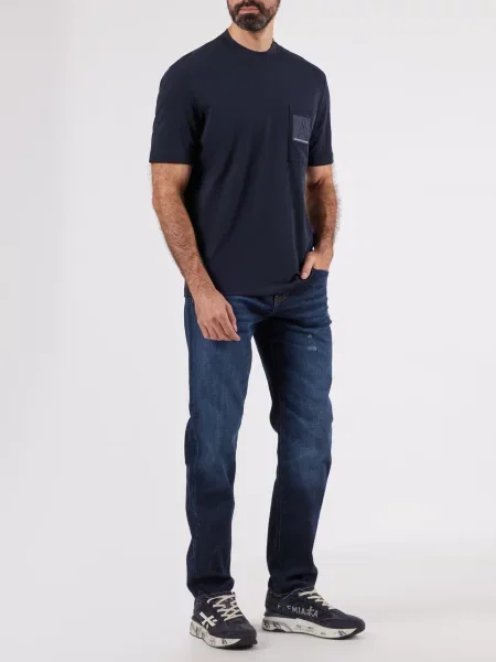 Джинси Armani Exchange сині