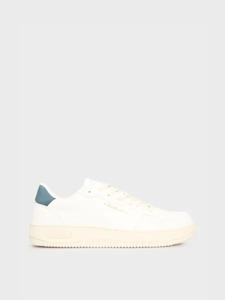 Кеди низькі Replay поліуретан білий