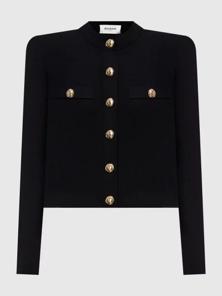 Кардиган Balmain черный