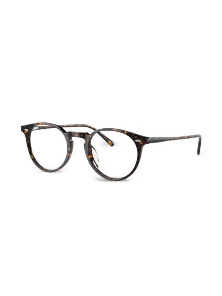 Okulary przeciwsłoneczne Oliver Peoples brązowe