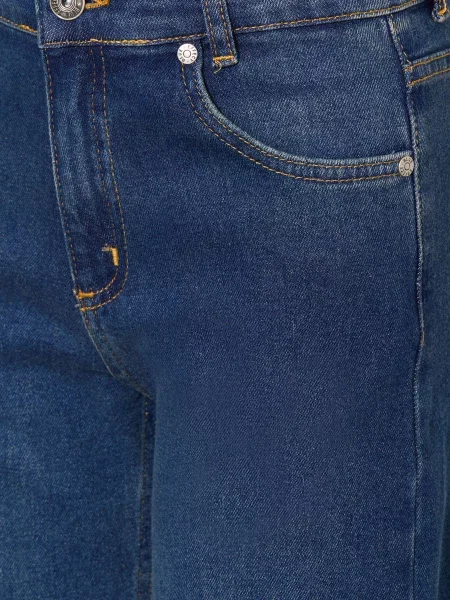Blue Effect Jeansy O Kroju Slim Fit blau niebieskie