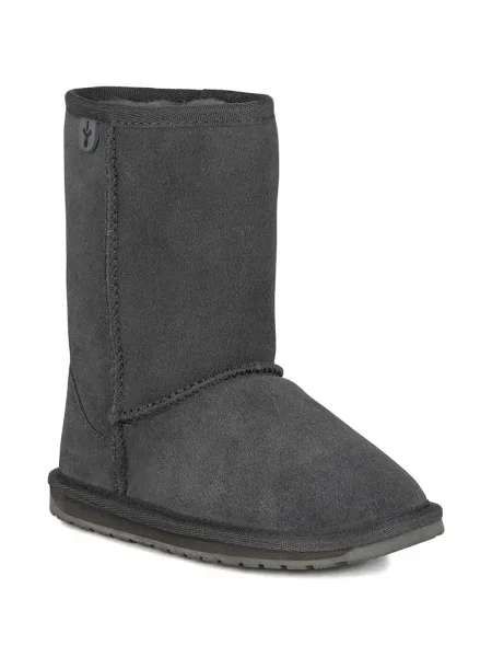 Buty do kostki dziecięce Emu szare