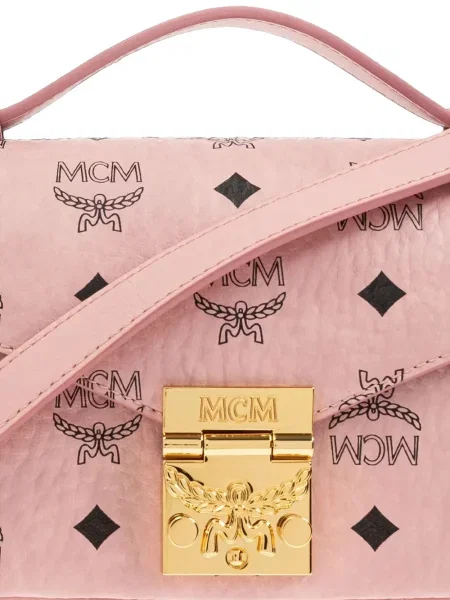 Geanta crossbody Mcm roz