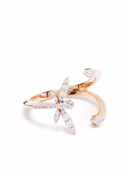 Aur roz diamant inel Anapsara roz