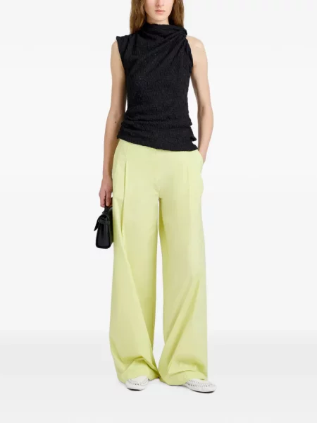 Топ Proenza Schouler White Label с дантела бяло