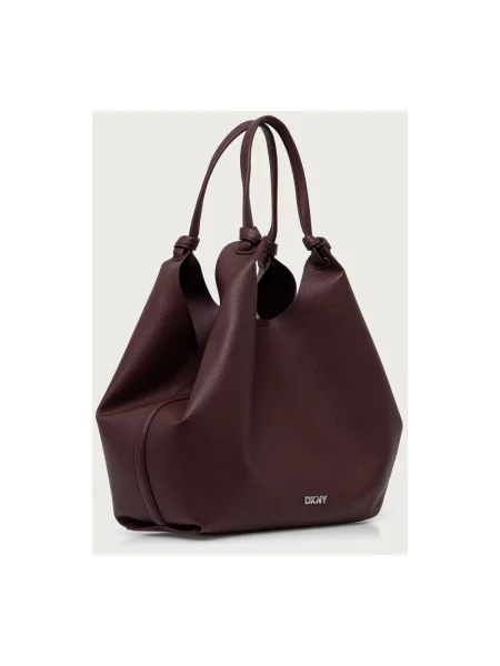 DKNY torebka shopper PAULA czerwona