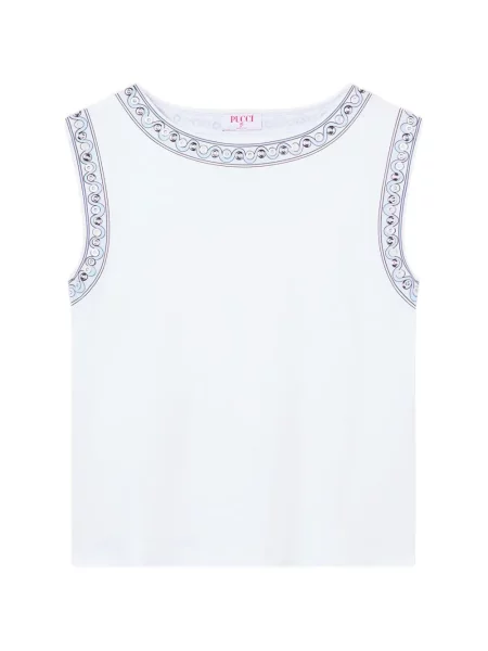Tricou Pucci alb
