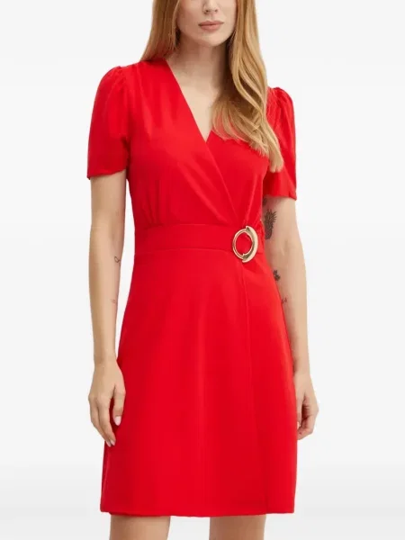 Rochie mini Morgan cu cataramă roșu