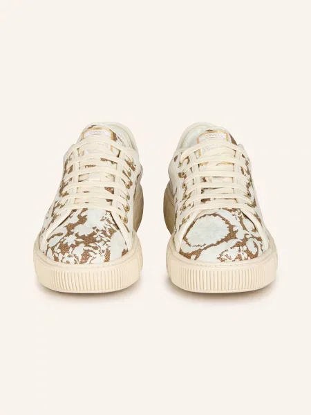 Versace Sneakersy beige beżowe