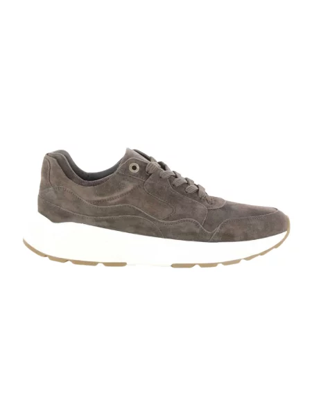 Sneakersy Xsensible skórzane brązowe