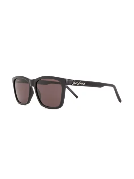 Kvadratiniai akiniai nuo saulės Saint Laurent Eyewear juoda