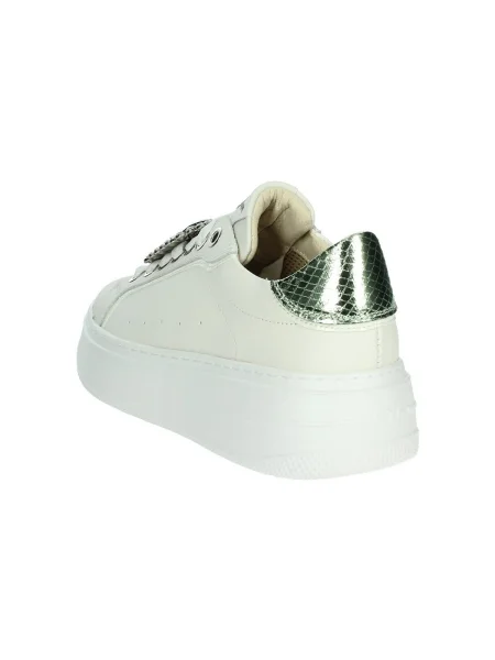 Pantofi Keys alb