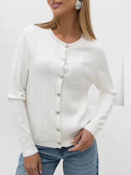 Kardigan Italy Moda bijela