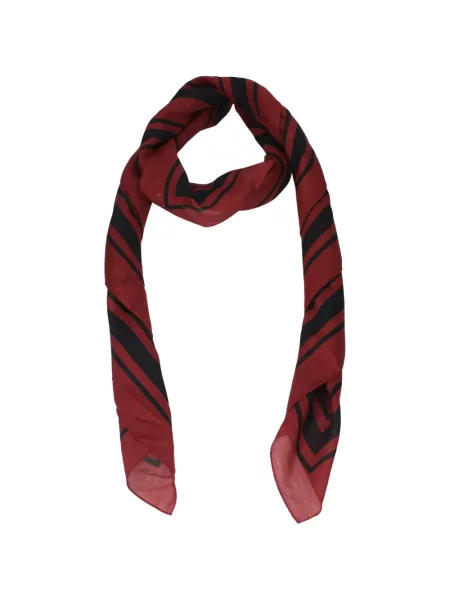 Fular Burberry cu imagine roșu
