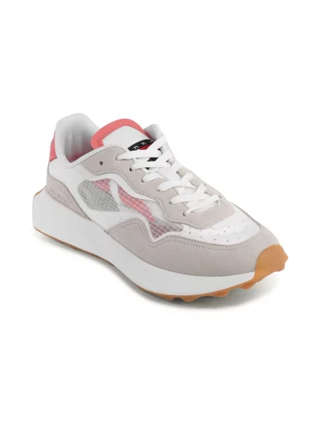Sneakersy Tommy Jeans casual beżowe