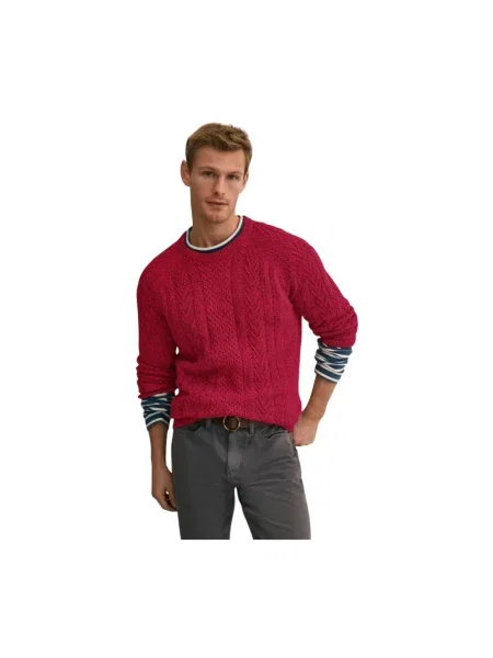 Sweter Brooks Brothers czerwony