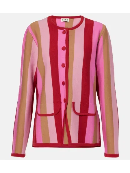 Cardigan Rixo de lână roz