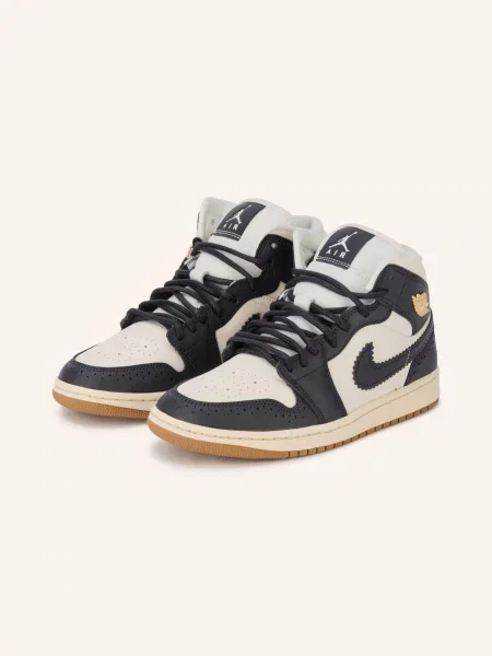 Jordan Sneakersy Air Jordan 1 Mid Se režná / zlatá černá