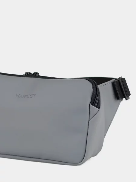 Поясная сумка Harvest из искусственной кожи серая