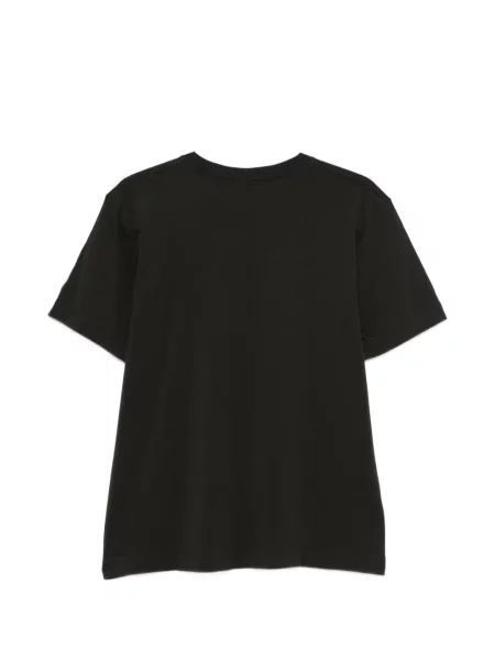 Tricou Cdlp cu decolteu rotund negru