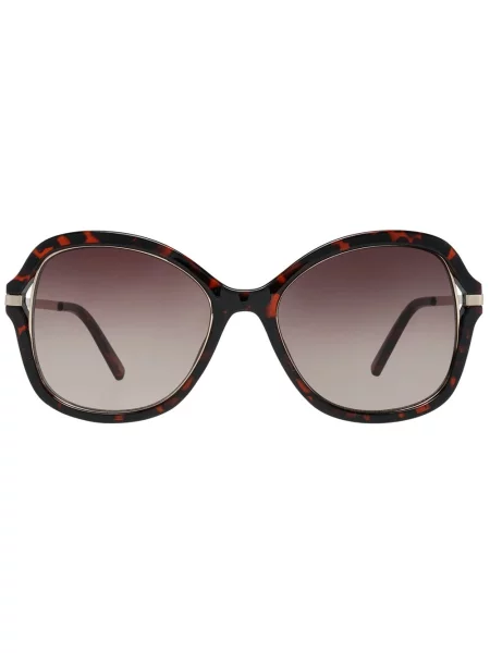 Guess Akcesoria Kobieta ONE SIZE Okulary Przeciwsłoneczne Motylkowe Gradient Ochrona UV brązowy