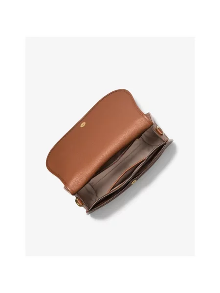 MICHAEL Michael Kors torebka crossbody skórzana Holmes brązowa