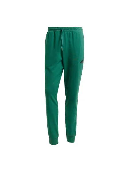 ADIDAS SPORTSWEAR Pantaloni sport Essentials Feel Cozy verde smarald negru