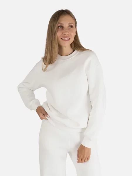 Світшот YUKI молочний