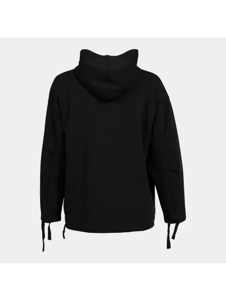 Bluza z kapturem z regulowanymi mankietami Joma Step czarna