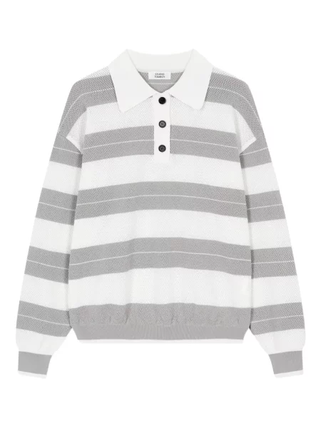 Polo Studio Tomboy cu dungi gri