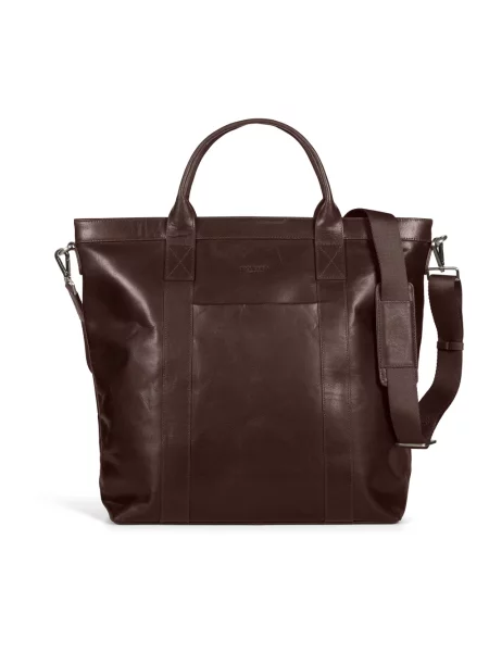 Torba Howard London skórzana brązowa