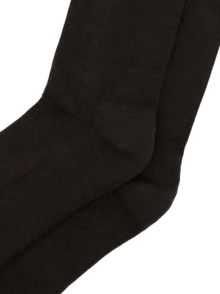 Șosete Zegna din material terry maro