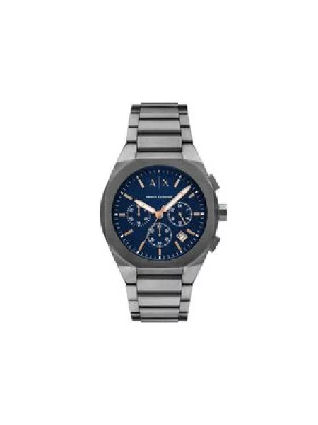 ARMANI EXCHANGE Analogové hodinky noční / barvy bláta modrá