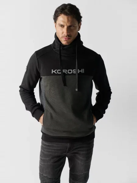 Palton Koroshi negru